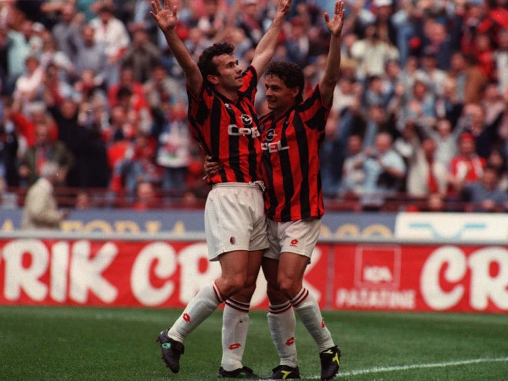 Good morning. Day four in the thread and I have a great game for you. Straight from the C4 Gazzetta archives, it’s Milan v Parma from the 95/96 season. Baggio playing for Milan and Peter Brackley commentating 