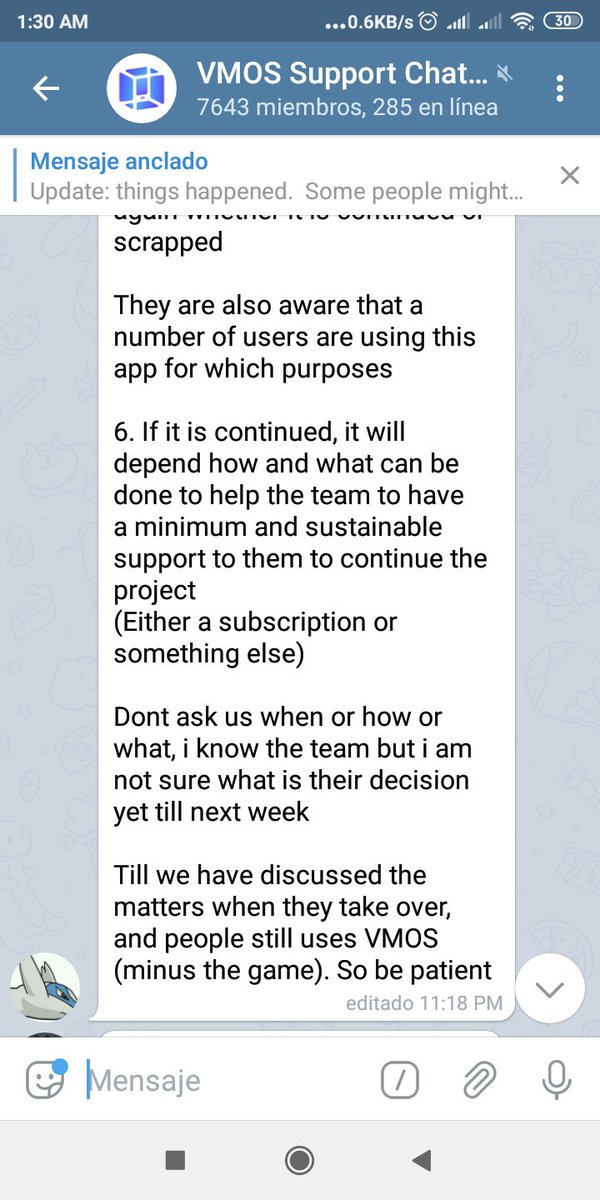engel_go's tweet photo. VMOS/VFIN NEWS
To conclude... old VMOS Team wasn't able to find a solution for VFIN Update or something similar. The new VMOS Team maybe neither...At the moment is the end for VMOS Users, most of the Users with Android 8, 9, 10 need to root to spoof!
#AndroidSpoofing #VMOSNews https://t.co/hMdZkKcsUU