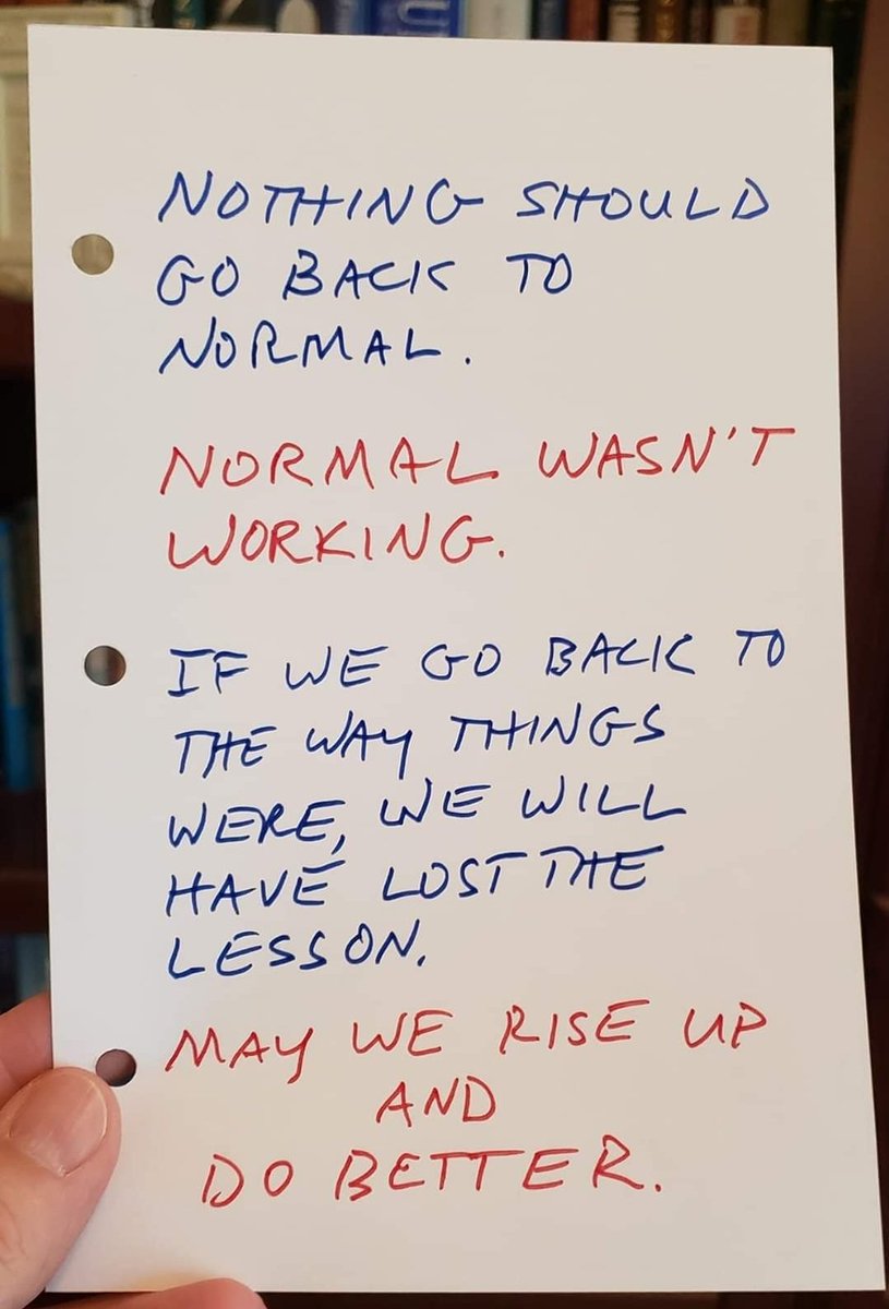 This definitely has been a lession to humanity. Something so small has taking life, cripple and stopped the entire world. Do better is our responsibility and trully embrace what really matters.