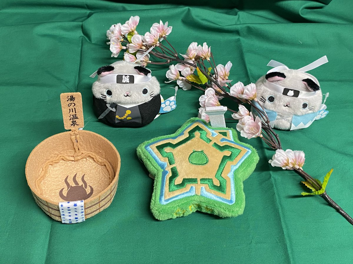 桜ねこだんご ねこだんご 新撰組 1階売店より 新商品のご案内です‼️ 五稜郭タワー限定商品 「新撰組