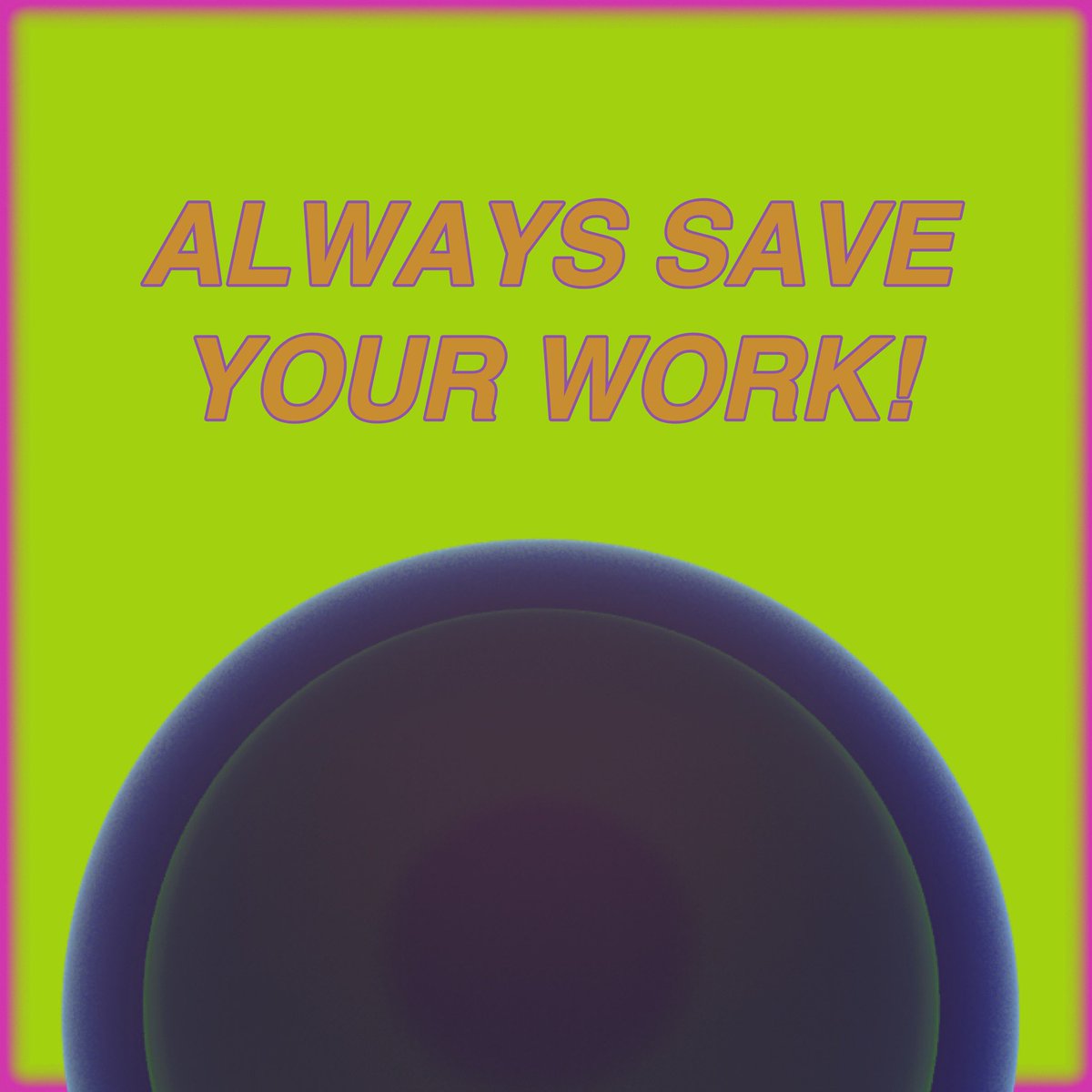 acexcreate's tweet photo. DAY 166 | “F*CK*D”
-
Don’t be like me y’all. Had a sick render going, laptop started tweaking, I step away for a sec come back work is gone. Always save your work. 🤬 #everyday #ineedanewcomputer #artistsontwitter #artists #dailyrender https://t.co/34JHjfWWxe