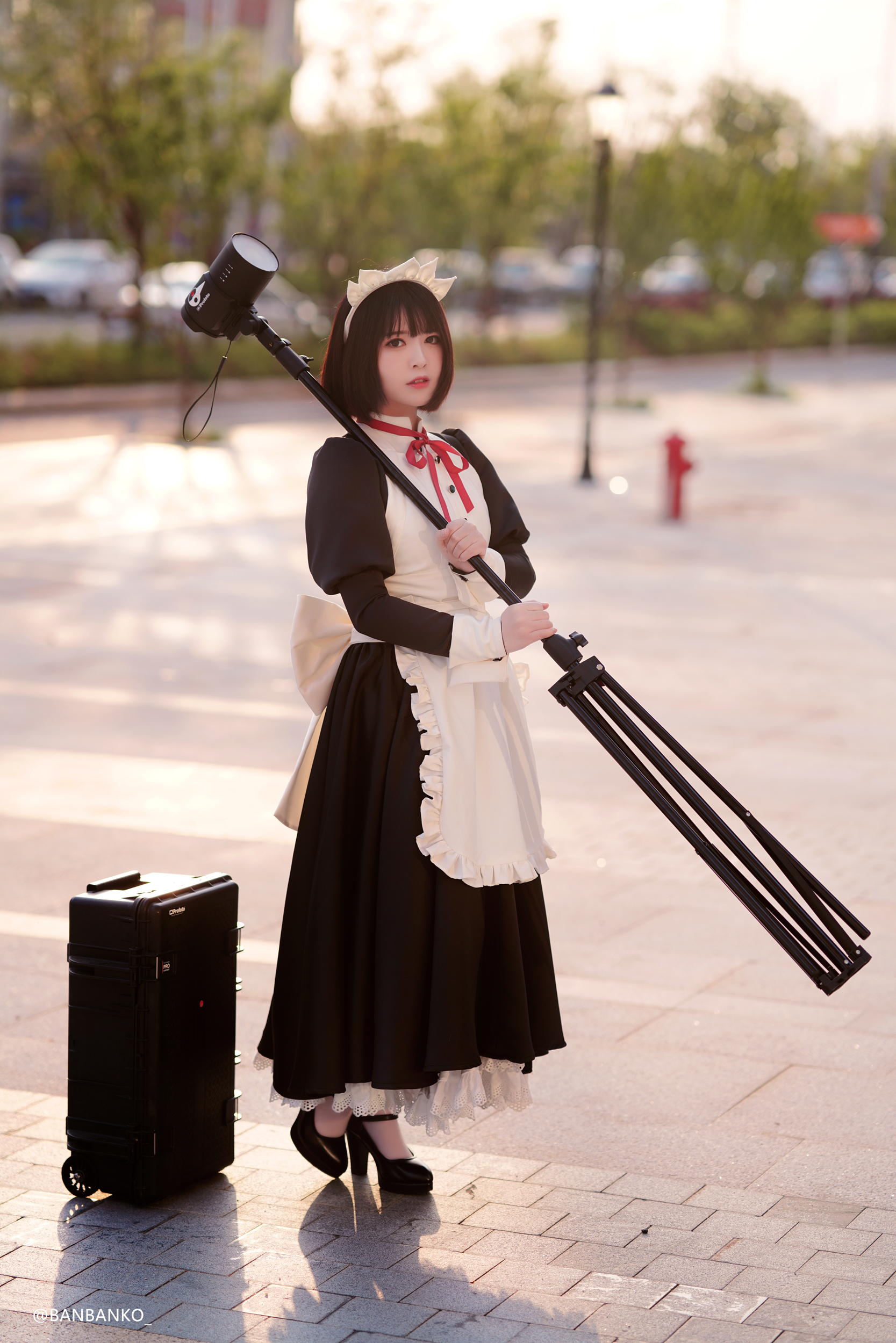 半半子 Banbanko 撮影中 伊東ちとせ 嫌パ メイドン Maid メイド T Co N85ntjczlb Twitter