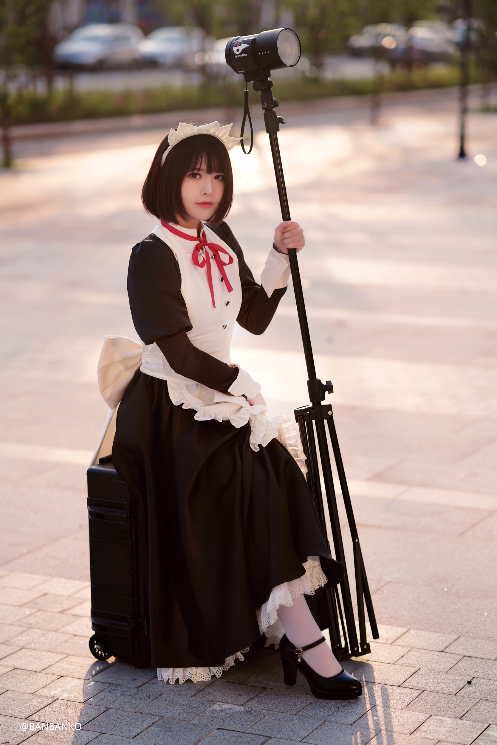 半半子 Banbanko 撮影中 伊東ちとせ 嫌パ メイドン Maid メイド T Co N85ntjczlb Twitter