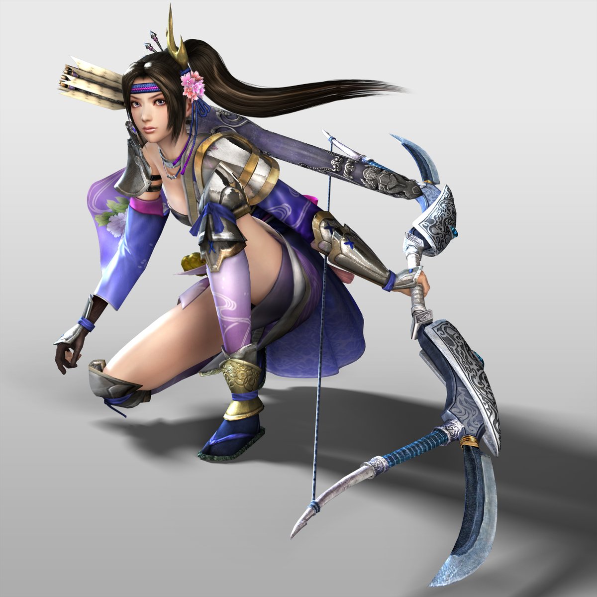 InaTadakatsu's daughter, strong and righteous with a strong sense of justice. Does NOT take shit from horny men. Love that for her!