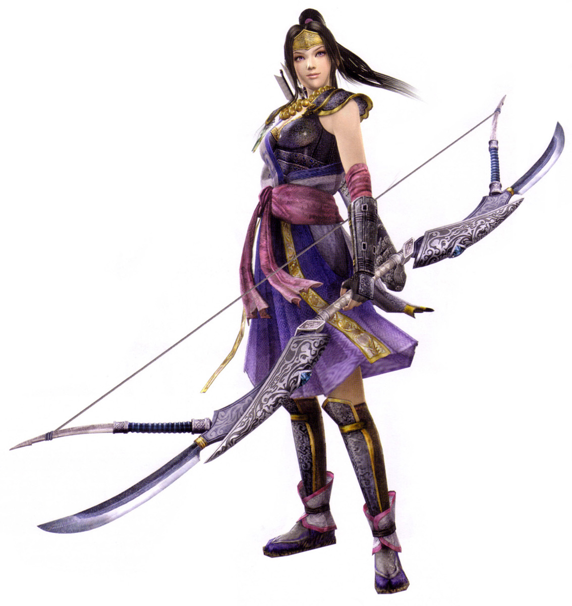 InaTadakatsu's daughter, strong and righteous with a strong sense of justice. Does NOT take shit from horny men. Love that for her!