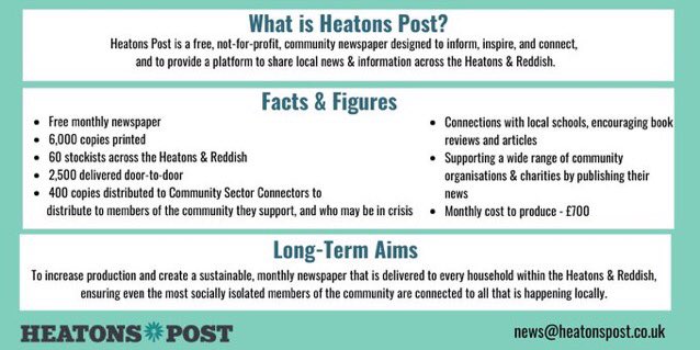 For April, we reduced print run to 3,000 copies as many collection points are temporarily closed &amp; we are unable to deliver door-to-door. 
If each person who read a copy - in print or online - donated just £1, the paper could continue for another 4 months
checkout.square.site/pay/010700461f…