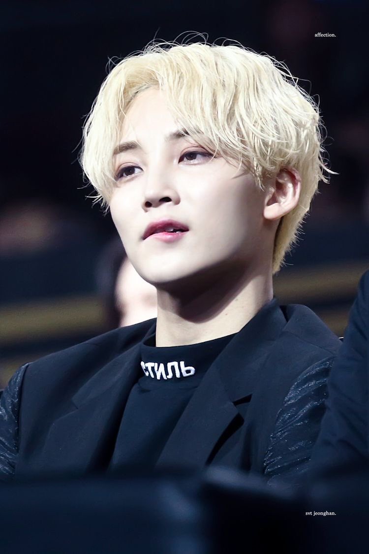 Jeonghan in blonde: A thread to die for 