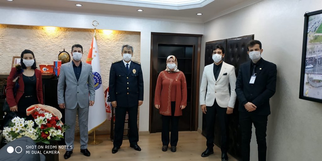 birkalpbinumutt's tweet photo. Vatan Huzuruna Kendini Siper Eden Polis Teşkilatımızın 175. Yıl Dönümünde Batman'ımızın Değeri Haline Gelen  Emniyet Müdürümüz Sayın @koroglukirac 'nun konuğu olduk. 
Şahsına Münhasır Samimiyetiyle Bizleri Ağırladığı İçin Ekibimiz Adına Çok Teşekkür Ediyoruz 👏 https://t.co/xUSCWetP9A