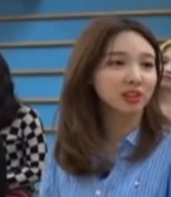 Nayeon (shorter hair than before)