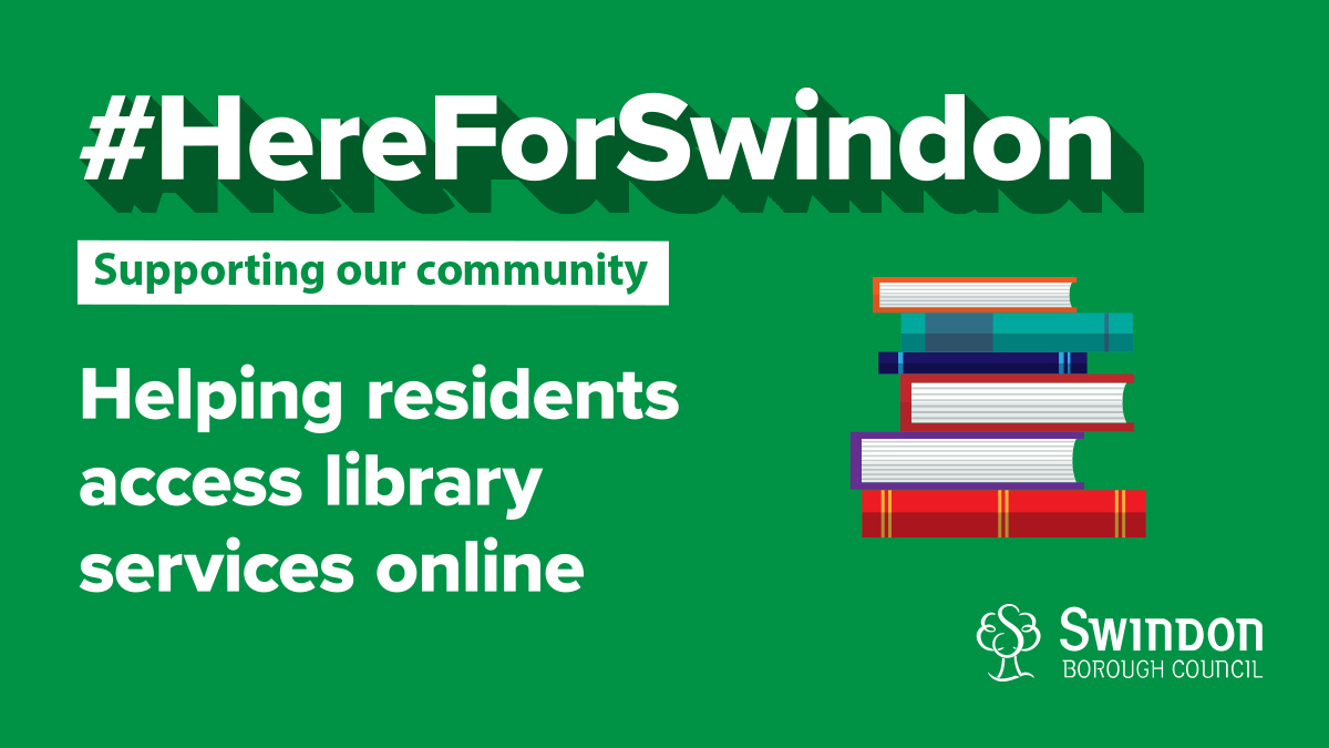 If you would like instant access to thousands of free eBooks, eMagazines and Audiobooks, sign up online and join your local library. Find out more: swindon.gov.uk/hereforswindon

#HereForSwindon
