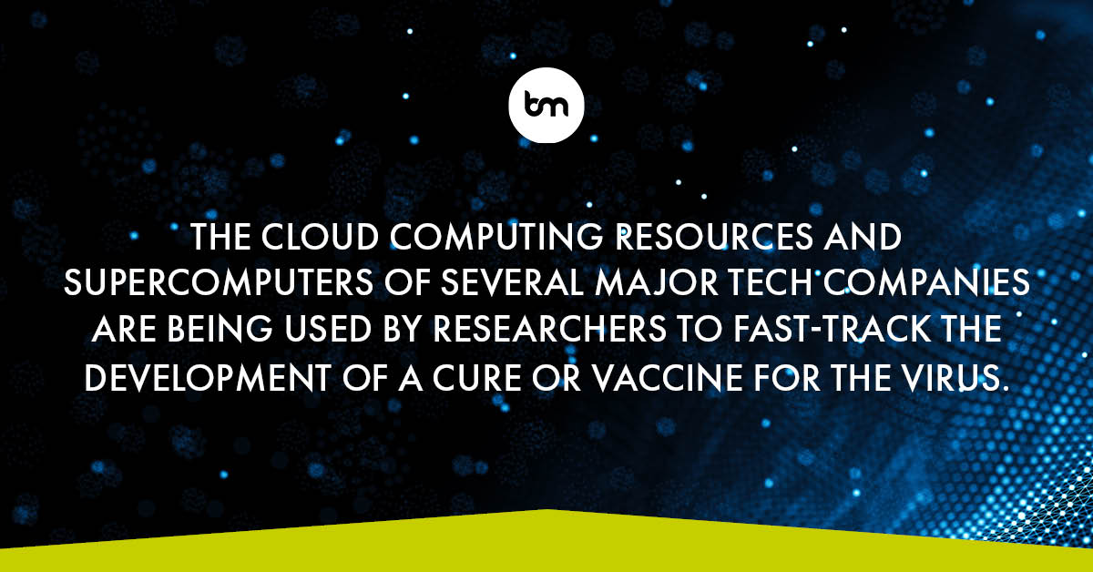 BernardMarr's tweet photo. Supercomputers are working to fight the coronavirus pandemic.

The speed these systems can run calculations and model solutions is much faster than standard computer processing.

#Supercomputers #CloudComputing #Coronavirus #ComputerProcessing #Technology https://t.co/9DAX5vdjee