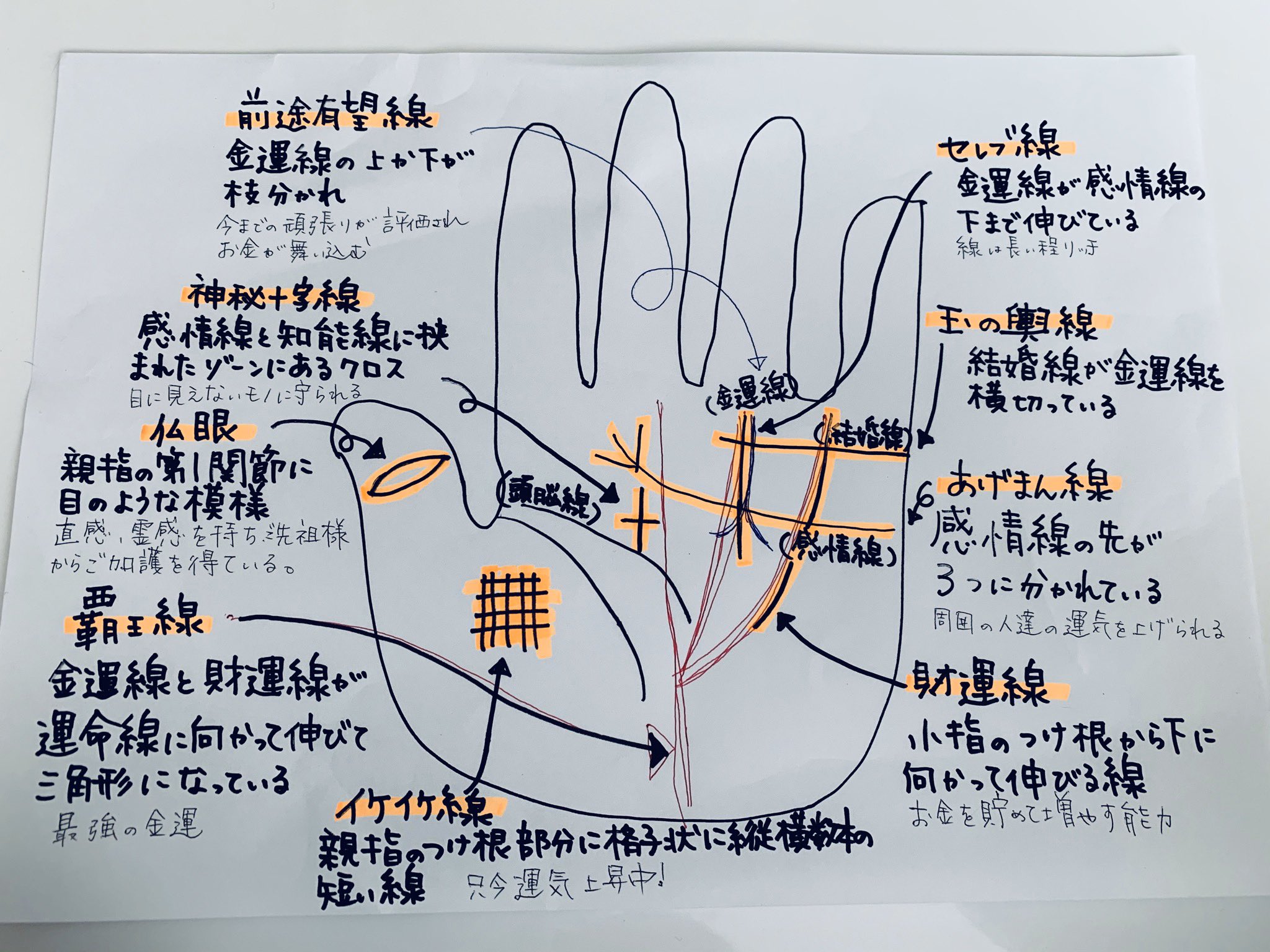 佐藤朱 春休みの自由研究 手相 1日1個何か覚えたら1ヶ月で30個じゃない と書き始めたら止まらなくなった短期集中派 うっすらも含めてだけど 何か色々大丈夫な気がしてきたー笑 T Co Ivxwmzpntc Twitter
