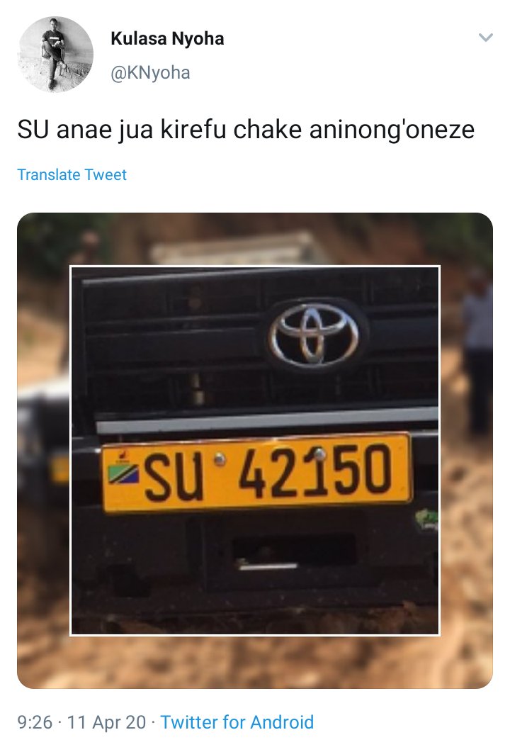 Brain_Ujazo's tweet image. #TWITTERVAR 🔥
Mtu katoa tuta Asubuhi sana 😂