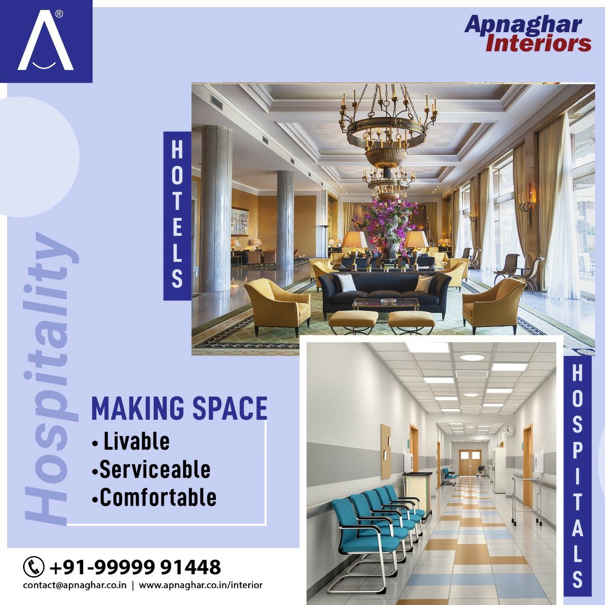 aeredesigns's tweet photo. Make your space Comfortable and Serviceable for your customers to their utmost satisfaction.
#HospitalityDesigns #ApnagharInteriors https://t.co/AhoZSpjPgE