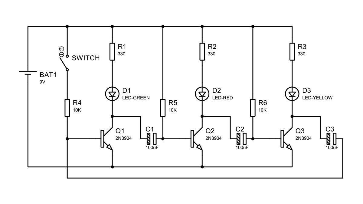 Led Pin Drawing Led Diagram Drawing