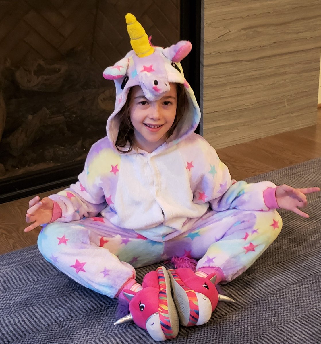 audreymitnick1's tweet photo. My very own mini-Unicorn! @SleepingBearBks @GinaMCascone https://t.co/9xYJOBI65L