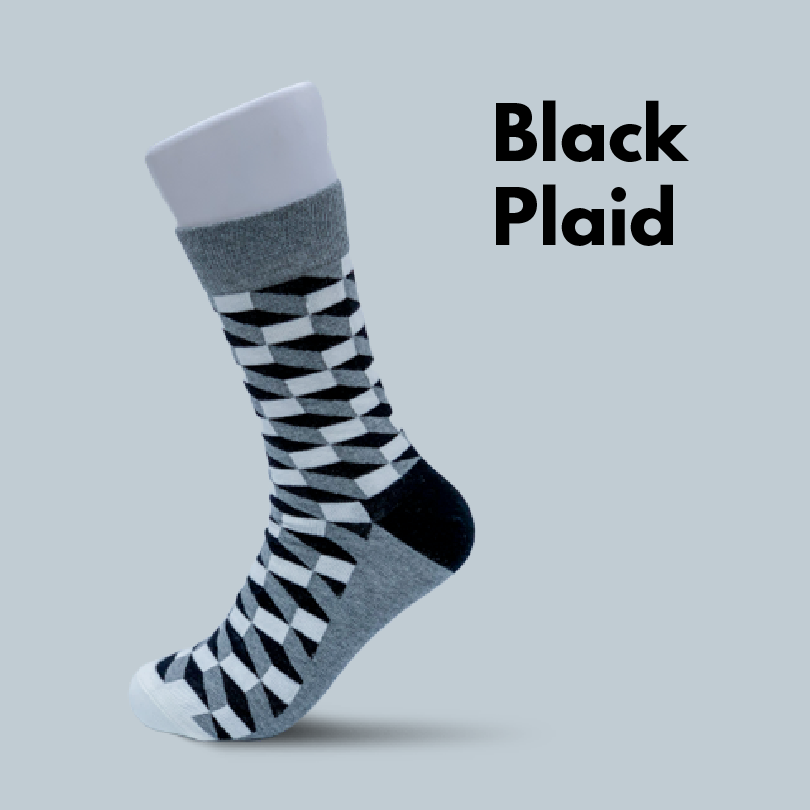 Black Plaid or Jarvis?   #Smileysocksco