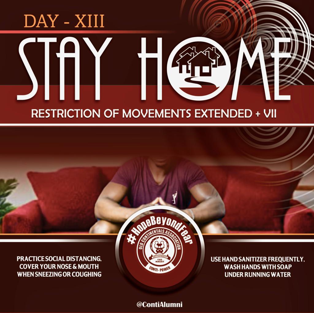 ContiAlumni's tweet photo. Day 13

#HopeBeyondFear
#StayHome
#ContiRules https://t.co/c34RhcRP9o