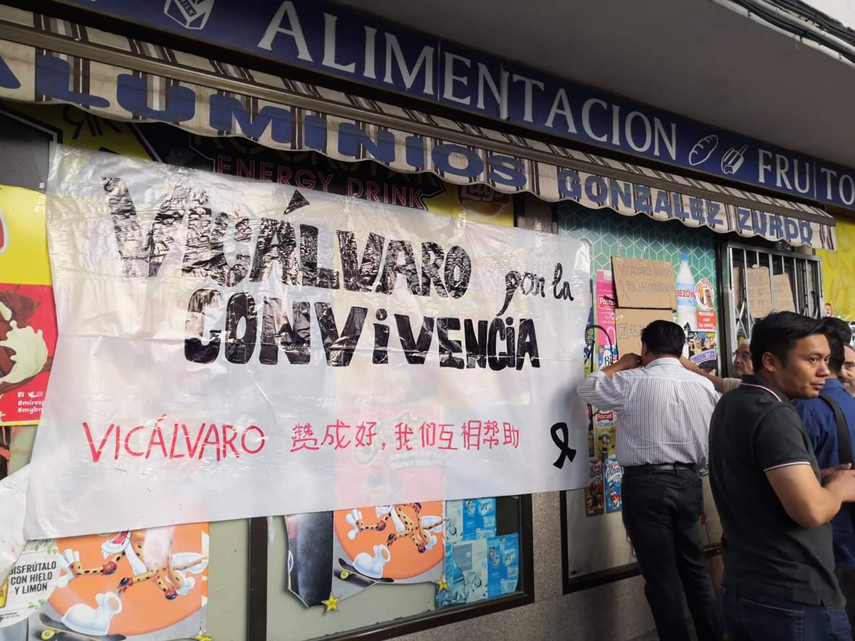 VicalvaroPueblo's tweet photo. Hace 6 meses, Vicálvaro se despertaba con una noticia, que hizo movilizar a muchos vecinos y vecinas.

El asesinato de Paquito, un comerciante
del pueblo.

#VicálvaroPorLaConvivencia https://t.co/NJgeYErXTX