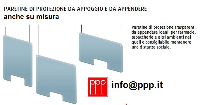 PPP_srl's tweet image. gamma completa di #schermi #barriera #antivirus #accessori #piantane #parafiato, in evoluzione e possibile su misura. Dal 1951 al servizion del #commercio #industria #PMI #retail #GDO #franchising spediz in tutta #Italia info@ppp.it