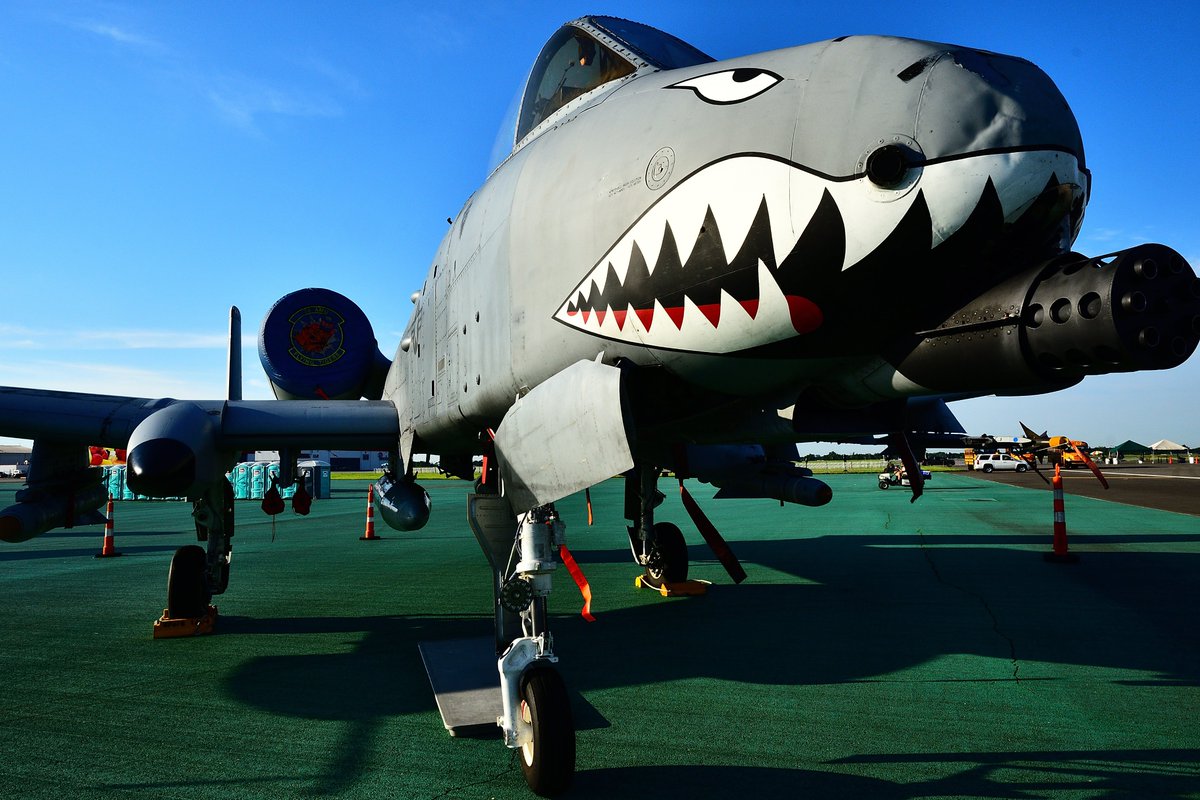 GreenTea_F22's tweet image. #A10 #サンダーボルトII #ThunderboltII #USAF #Dayton

みんな大好きA-10攻撃機🦈