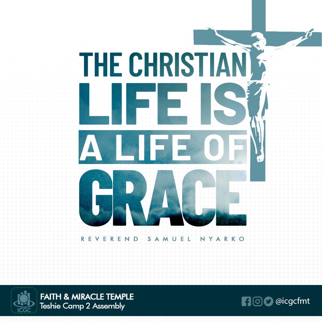 icgcfmt's tweet photo. The Greatest Gift God, the Father can give to mankind is, Jesus. The gift of Salvation, the gift of GRACE. 
The Christian life is a life of GRACE.

#GRACE
#HolySaturday
#EasterConvocation
#icgcfmt https://t.co/O1EsjZk9Vn