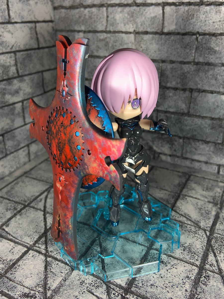 Juste ぷちりっつのマシュ キリエライトを作ってみました 前例と同じくfateの事は知らないので シールドみたいなものも好きなように塗装致しました Fate マシュ プラモデル ガンプラ ぷちりっつ Juste ぷちりっつのマシュ キリエライトを作ってみました 前例と同じくfateの事は知らないので シールドみたいなものも好きなように塗装致しました Fate マシュ プラモデル ガンプラ ぷちりっつ