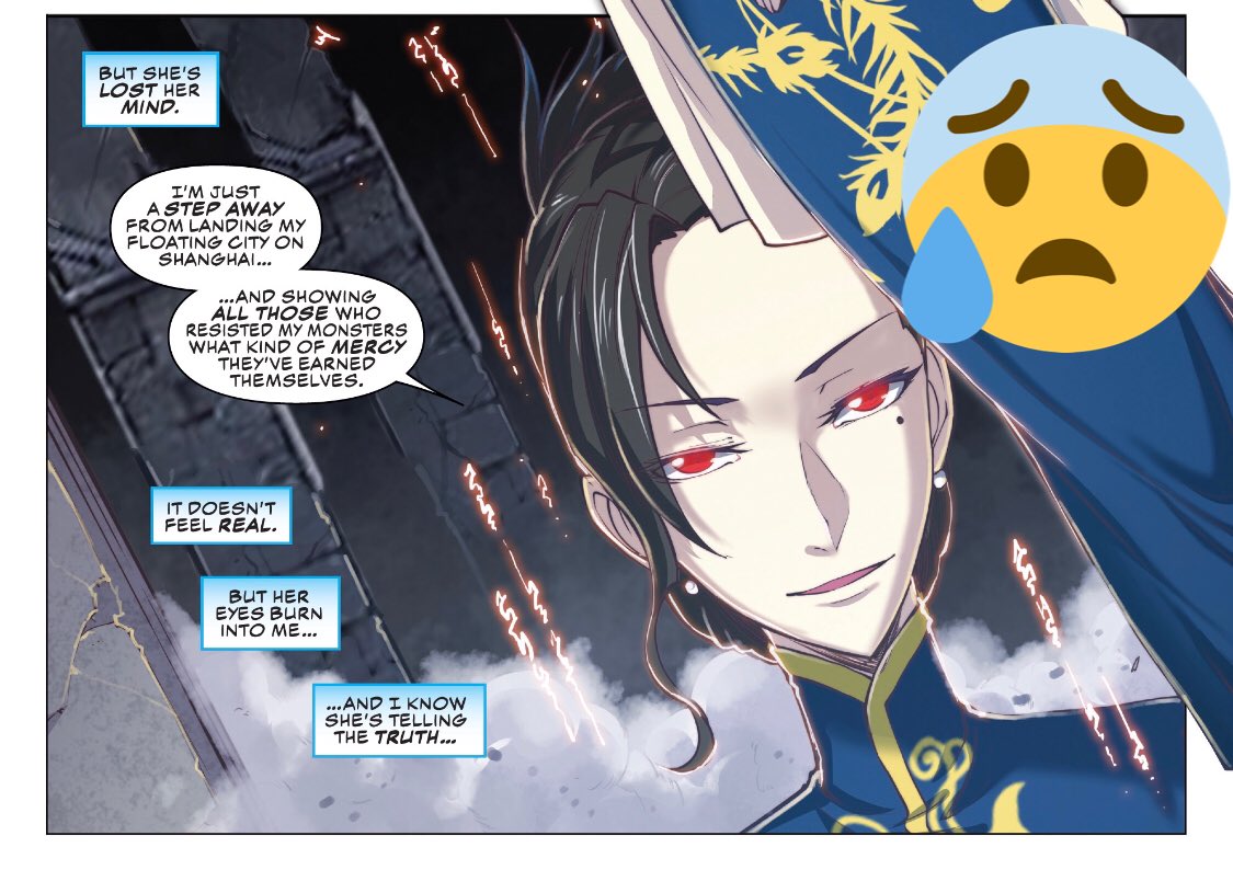 うぇいど 作画もこなれてきて どことなくisのモッピーみたいになってきたmarvelの中国人ヒーロー エアロを要チェックだ