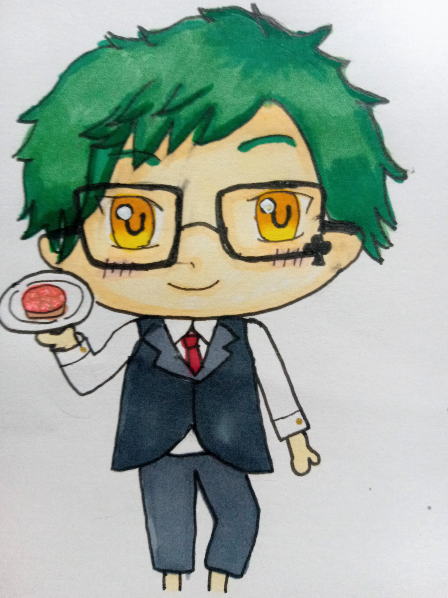 蒼空 ウェイター姿のトレイ先輩描いてみたよ 私の絵柄が性癖に刺さる人に届いてほしい イラスト好きな人と繋がりたい 絵描きさんと繫がりたい トレイ先輩 ツイステッドワンダーランド ツイステ ウェイター ちびキャラ 上手い下手置いといて私の絵 蒼空 ウェイター姿のトレイ先輩描いてみたよ 私の絵柄が性癖に刺さる人に届いてほしい イラスト好きな人と繋がりたい 絵描きさんと繫がりたい トレイ先輩 ツイステッドワンダーランド ツイステ ウェイター ちびキャラ 上手い下手置いといて私の絵