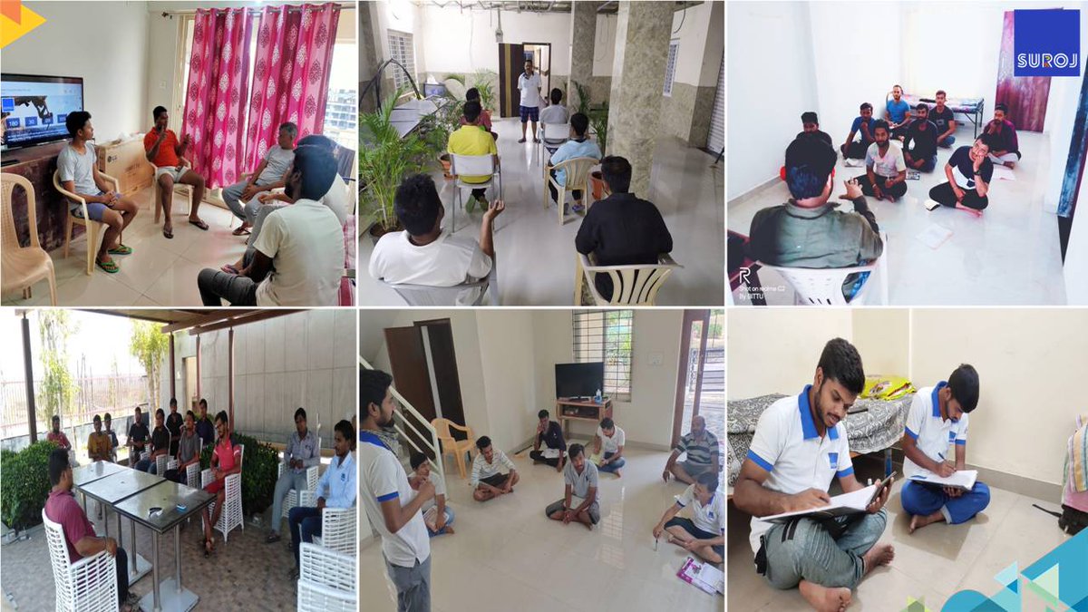 TeamSuroj's tweet photo. Engaging Team by sharing of knowledge through regular lectures and assignments by subject matter expert (Sr. Team Members).
#EnhancingKnowledge #StayUpdated #SocialDistancing #ContinualandDedicateEfforts
#TogetherWeCan #StayUnited #StayPositive #StayHealthy #StaySafe https://t.co/i3C3VzW1IF