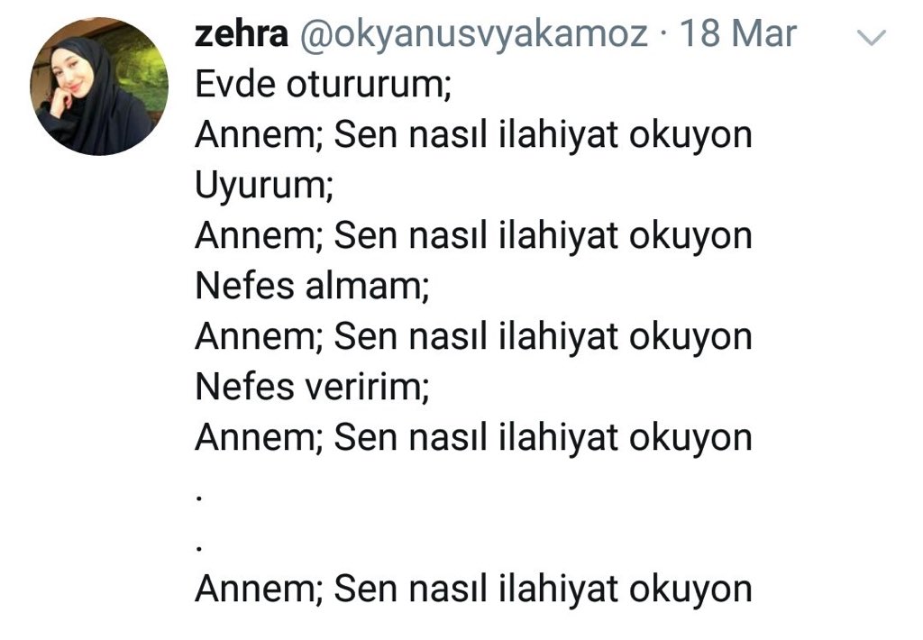 Sen nasıl İlahiyat okuyon

Annelerden ince mesajlar