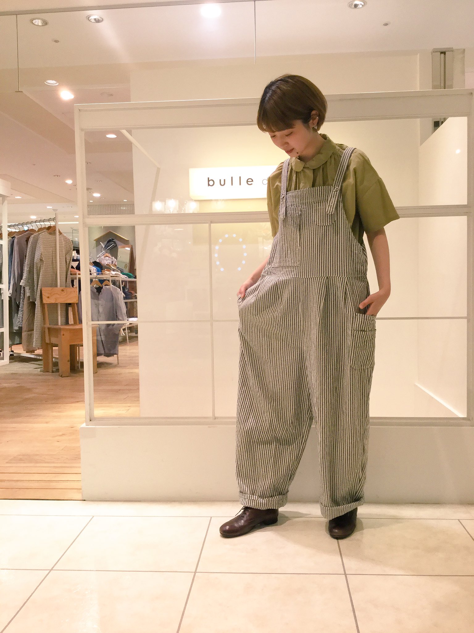 ックスを bulle de savon - bulle de savon つなぎの通販 by ʕ•ᴥ•ʔ