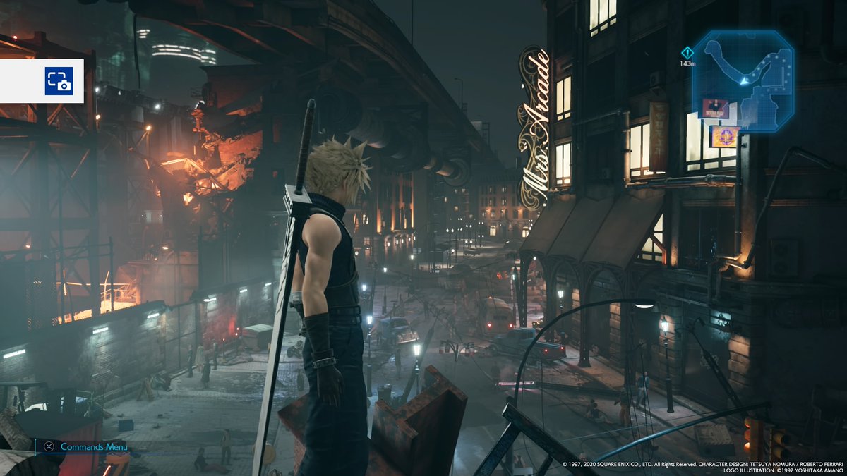 Hanging out at Midgar again, after 20+ yrs! #ff7remake #ff7 #PS4share
