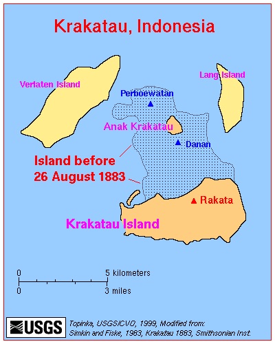 Q: What do you mean Krakatua & Anak Krakatua blew themselves up?Krakatua before & after 1883 eruptionKrakatua vs Anak KrakatuaAnaka Krakatua before & after 2018 flank collapseIt is Not Subtle. London Times, USGS, Volcanological Survey of Indonesia