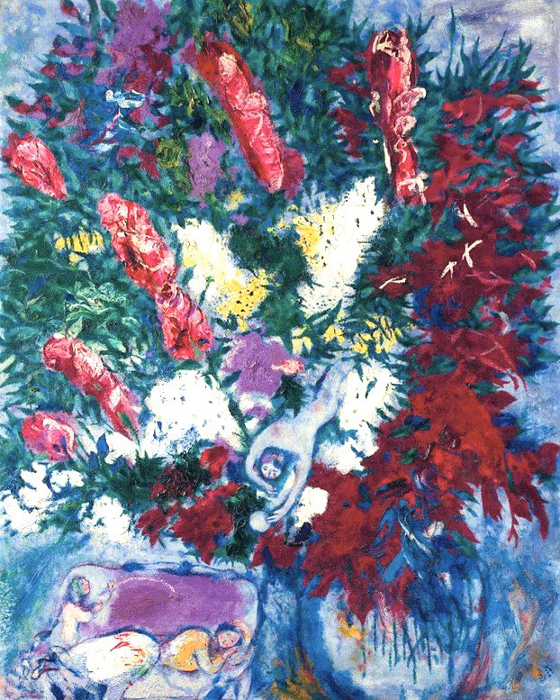 #Bonjour  Je vous souhaite une bonne journée et un beau #weekend de #Pâques 🌈 #ConfinementJour26 avec #MarcChagall #MakeAWish #Covid19 🙌🏻 #Pessah #art 🍀 #assurance #passover #RestezChezVous #pessah5780 #passover5780