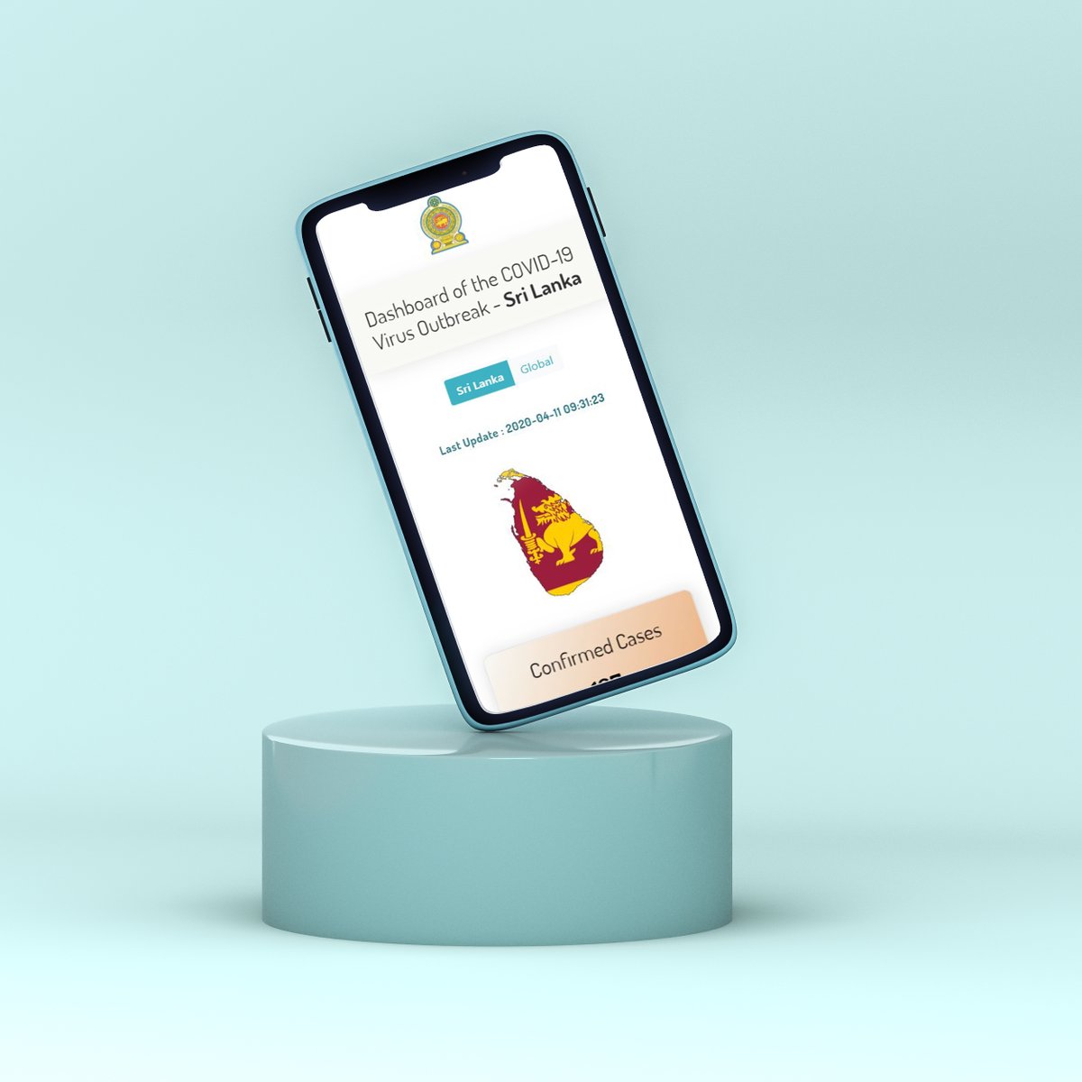 de_sanjula's tweet photo. I've built a Coronavirus COVID-19 dashboard to keep up with the statistics of COVID-19.

Link : https://t.co/6wTV41PhFQ

COVID-19 outbreak is not a hoax anymore.
Be safe everyone! Stay at your homes.

#covid19 #lka #covid #srilanka #javascript

- Sanjula De Alwis https://t.co/DlNX9miN4b
