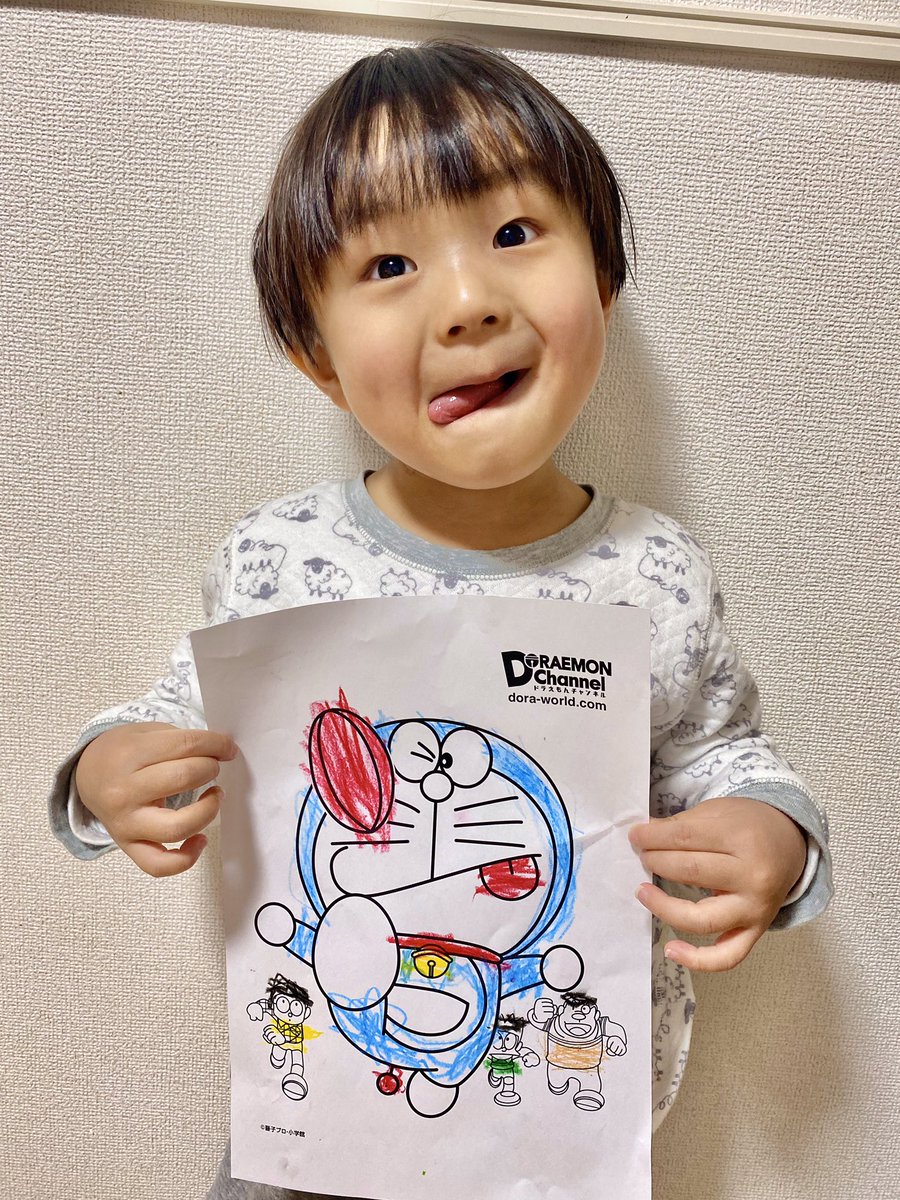 ドラえもんぬりえ Twitter Search