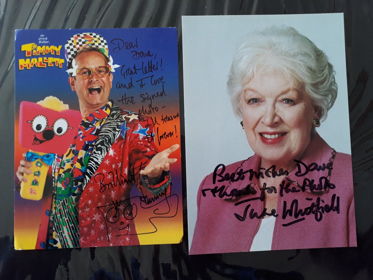 Overall I got about 350 signed photos back from newsreaders, musicians, actors, models, politicians, presenters and everyone inbetween. The moral of the story is post is fun and the  @RoyalMail are doing an amazing job of keeping us all connected at the moment. 