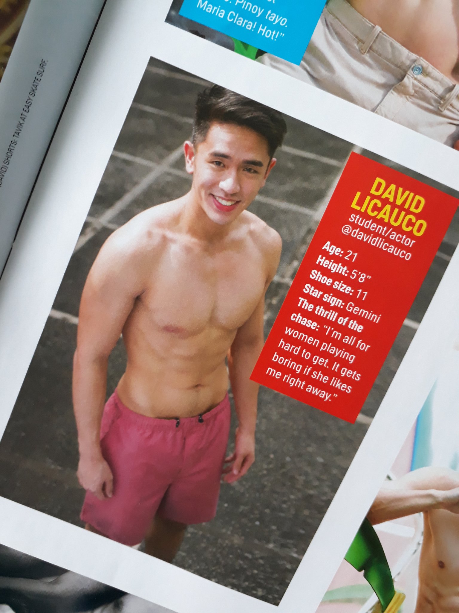 David Licauco on Twitter: "@rnvcvlln @cosmo_ph Im 5’11" / Twitter