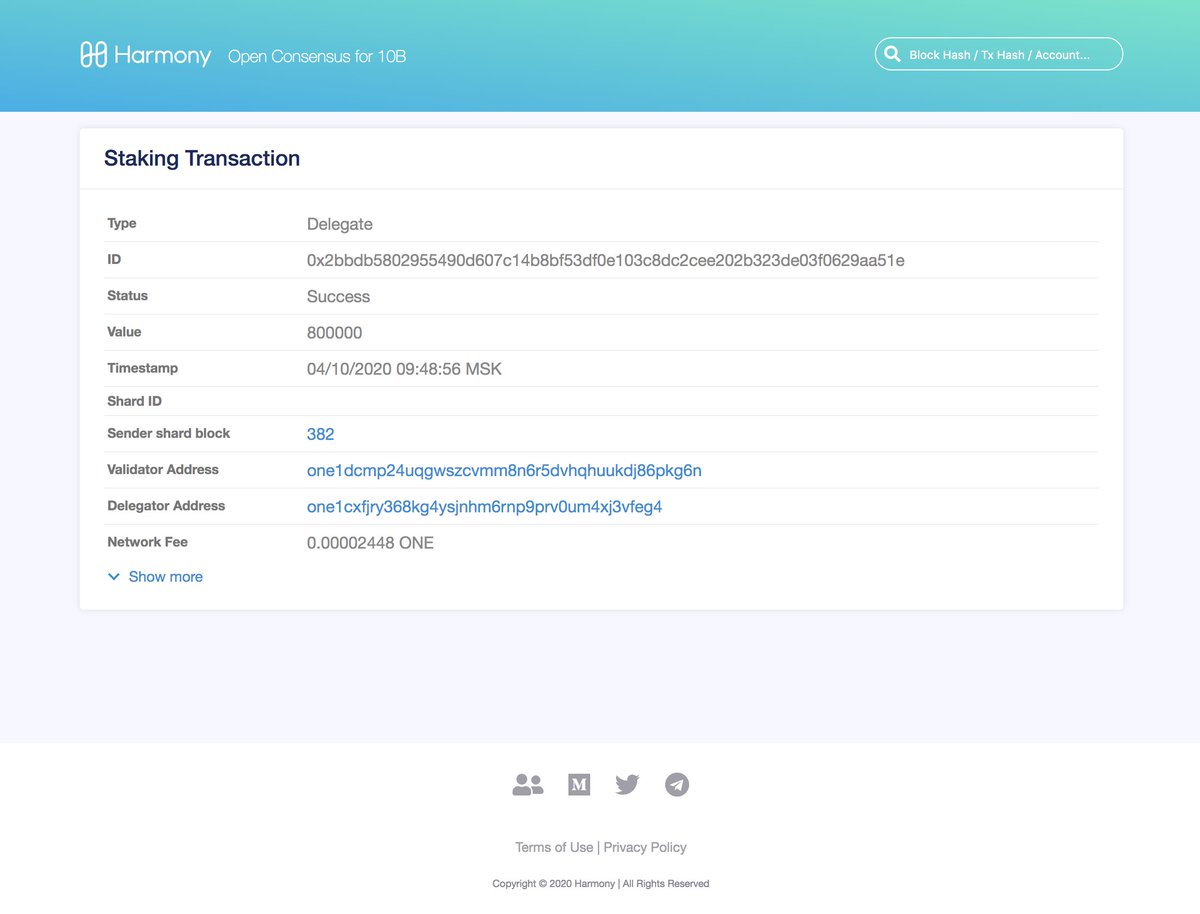 potvik1's tweet photo. @stse @harmonyprotocol @ankr @RongjianLan #pow15 #MyONEWeek

Block explorer:
📈90% UI integrated with staking transactions api

Staking dashboard:
💙Implemented a new interaction process with wallet extension - fewer steps and improved usability
✅Added many tooltips helpers on all pages https://t.co/rCnQs7e1tJ