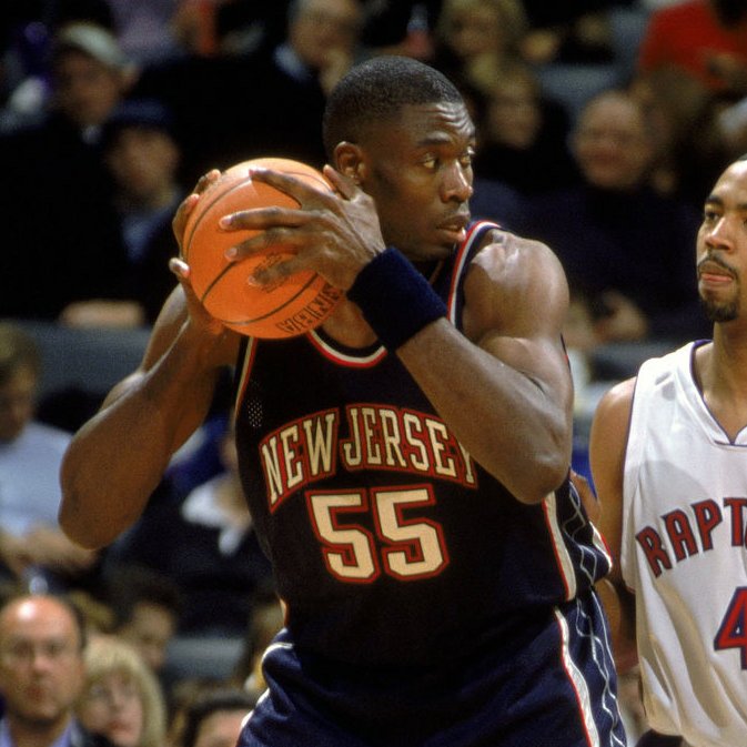 After getting swept by Shaq & the Lakers in the '02 Finals, the Nets rostered a handful of veteran centers over the next few years:Dikembe Mutombo (2002-03)Alonzo Mourning (2003-04)Elden Campbell (a forgettable 10 games in 2004-05)Clifford Robinson (who stayed from 2004-07)