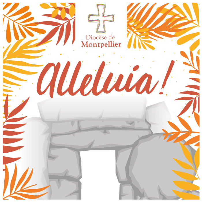 "Marquons cette fête de #Pâques en disposant chez ns, à la fenêtre, 1 bouquet ou 1 plante : c’est la vie qui est la plus forte ! (...) Accueillons le message pascal et partageons autour de ns l’incroyable espérance dont il est porteur : le Christ, notre vie, est ressuscité !"