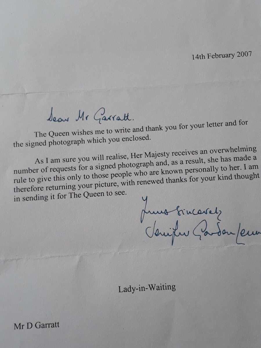 Tony Blair didn't disappoint from number 10 but the Queen ruined valentines day.
