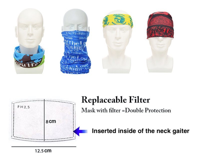 CNCAPS's tweet photo. Wholesale Custom Neck Gaiter Warmer 3Ply Face Cover Mask w/ Filter Pad https://t.co/55uWKCybJ4 https://t.co/ChdLqftmgh
