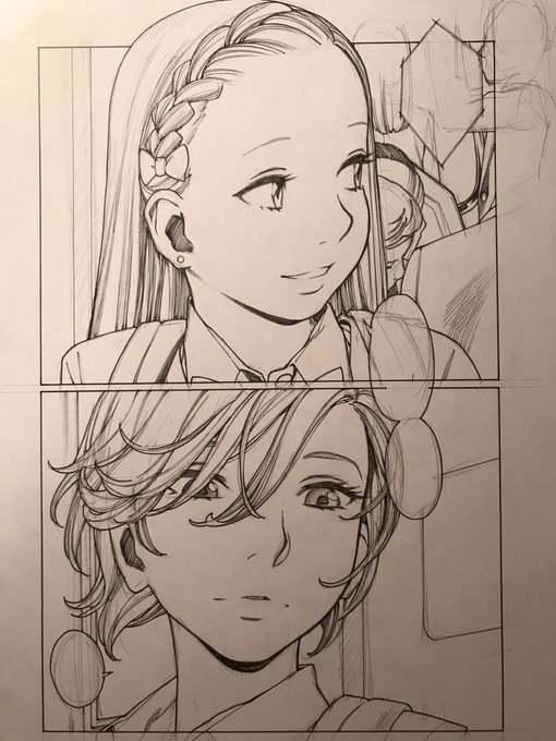 1ページめペン入れ完成しましたー 