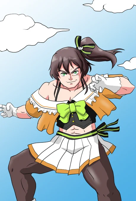 姫野麻里奈さん
やっぱり力こそパワーなんだよなあ
#祭絵
#ホロLGO 