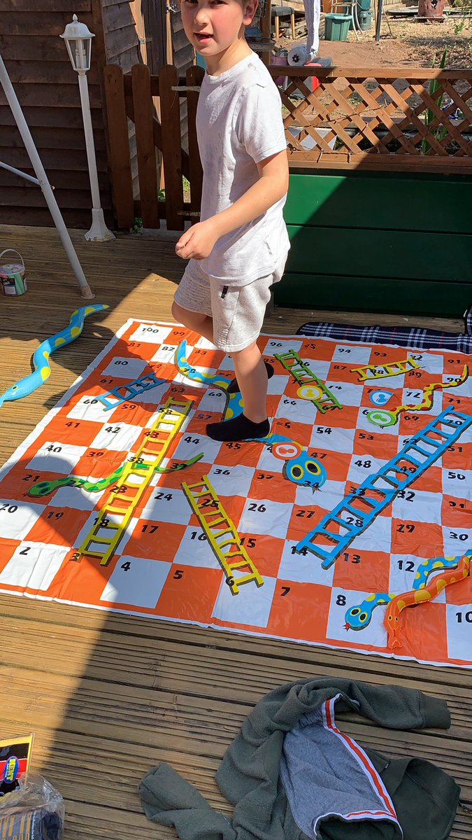 MandyMandbkr's tweet photo. Brought this fab outside game for our grandson for Easter from @Morrisons but the dice is missing... we have to use a little dice won’t stop the fun!!! https://t.co/GQcXcT70pd