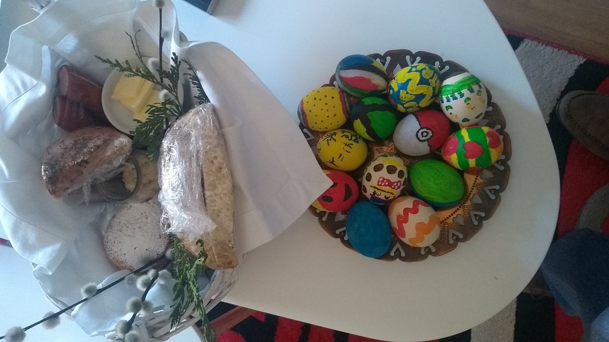 #Święconka / Wesołych, radosnych, zdrowych i spokojnych Świąt Wielkanocnych / Felices Pascuas!