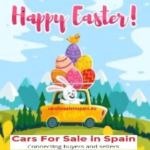 Car_sales_Spain's tweet photo. Happy Easter !!
Felices Pascuas !!
Cars for sale in Spain #carsforsaleinspain #estepona #sanpedrodealcantara #puertobanus #marbella #elviria #lacalademijas #mijascosta #fuengirola #mijas #malaga #costadelsol #spain  https://t.co/T5pBPRr27F https://t.co/H1azgKt36k