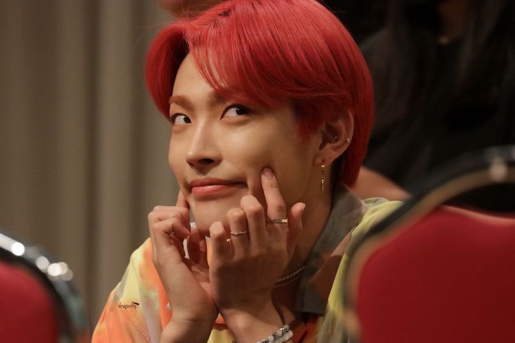 Hongjoong as Harmony Alpine Strawberry